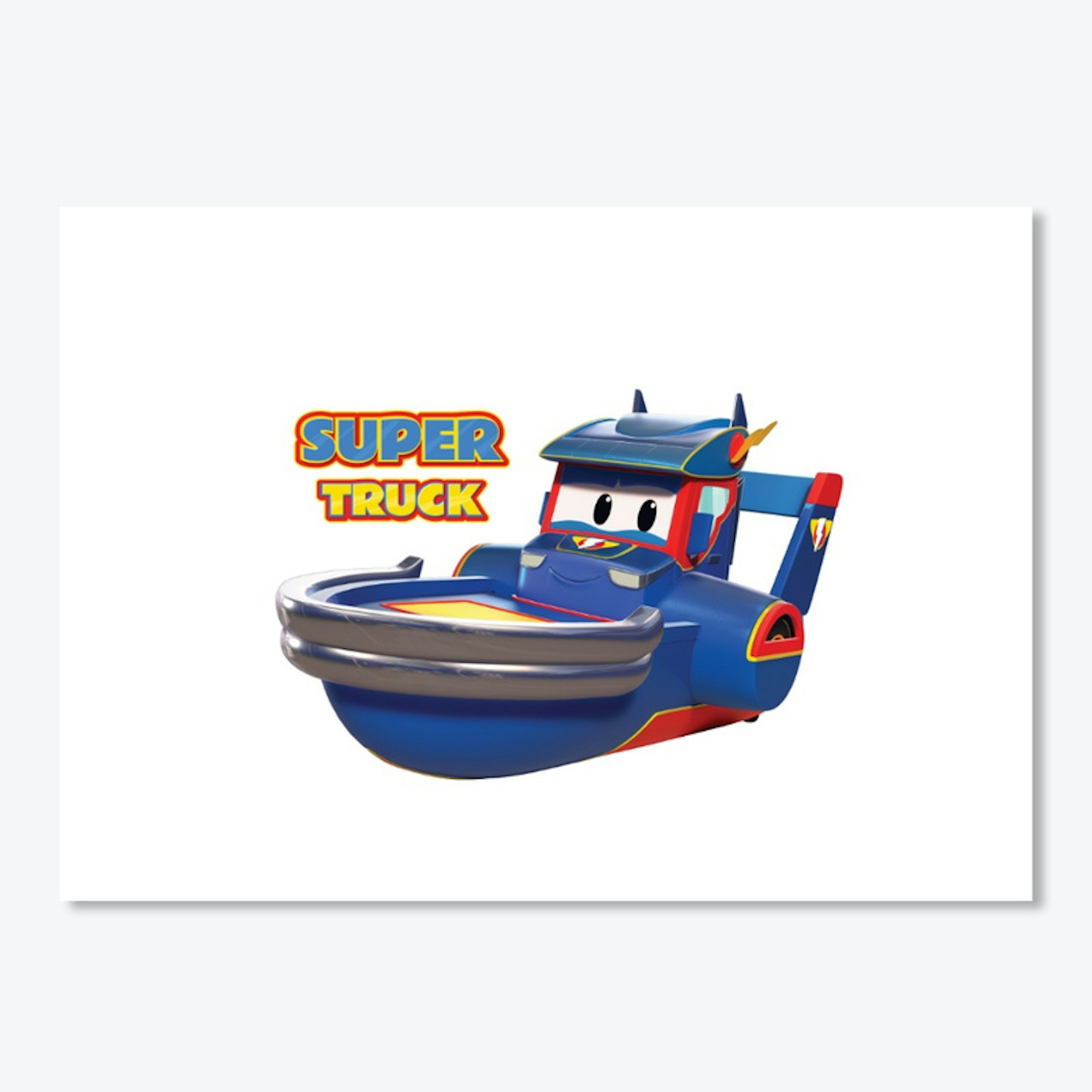 Super Truck - Boat  - Car City